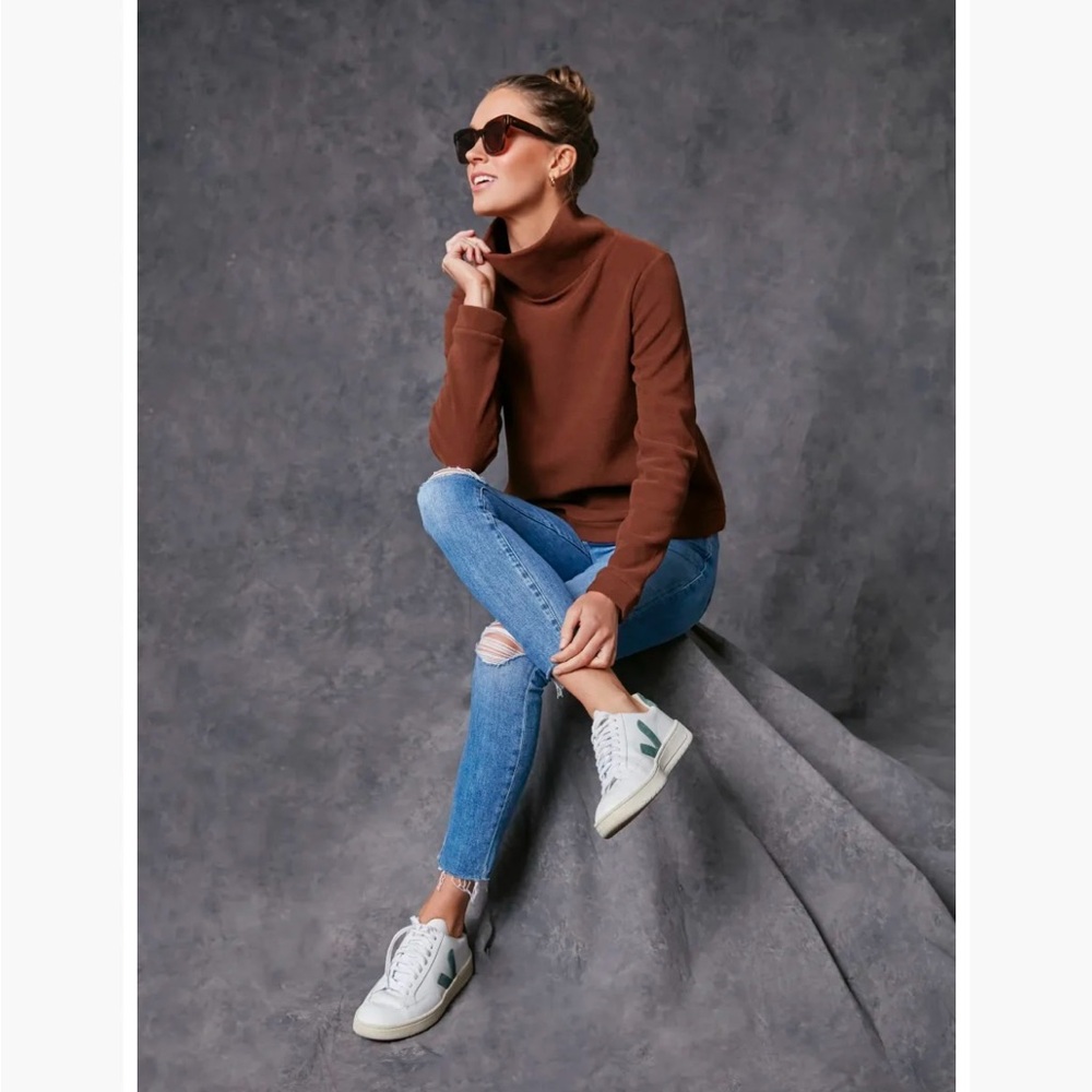 Dudley Stephens Park Slope Vello Fleece Cocoa